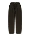 Alaïa Drawstring Sweatpants In Black