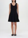 Alaïa Archetypes Pointelle-knit Mini Dress In Schwarz
