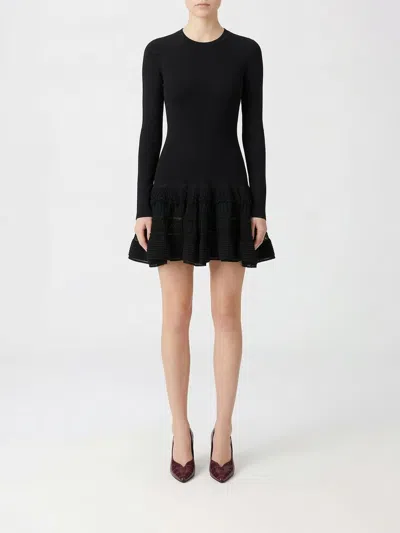 Alaïa Dress Woman  In Black