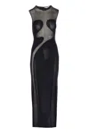 Alaïa Alaia Women Knit Molded Midi Dress