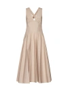 Alaïa Alaia Dresses In Nude Clair