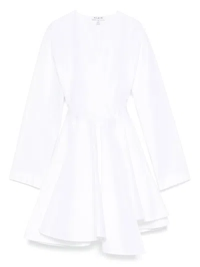 Alaïa Dresses In White