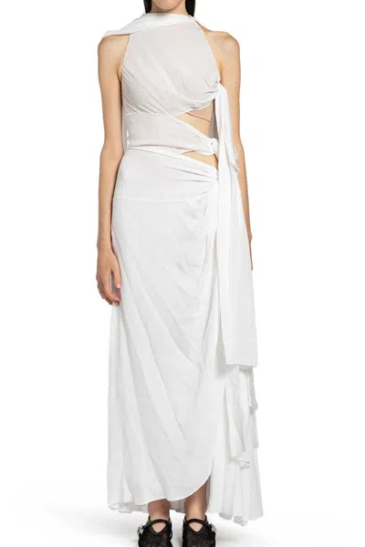 Alaïa Dresses In White