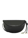 Alaïa Hip East West Grained Leather Cross-body Bag In Black