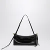 Alaïa Womens Noir Le Click East West Medium Leather Shoulder Bag In Black
