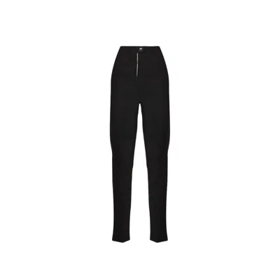 Alaïa Elastane Women's Leggings In Black