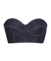 Alaïa Elastic Bra Wiping Chest In Black