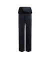 Alaïa Elastic Waist Casual Pants In Black