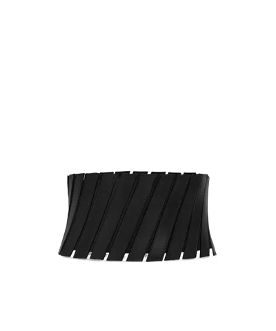 Alaïa Elasticated Bustier Belt In Black