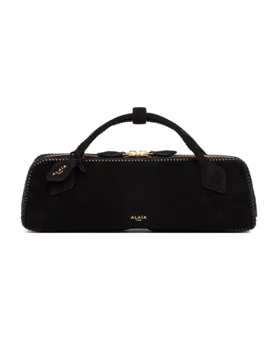 Alaïa Alaia Elegant Mini Clutch Bag For Women In Noir