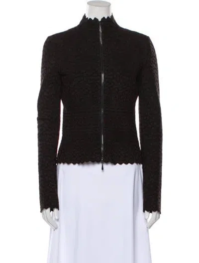 Pre-owned Alaïa Evening Jacket In Brown