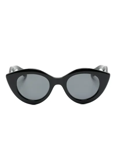 Alaïa Eyewear Cat-eye Sunglasses In Black