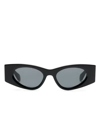 Alaïa Eyewear Cat-eye Tinted Sunglasses In Multi