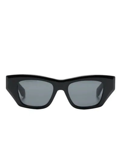 Alaïa Eyewear Rectangle-frame Tinted Glasses In Multi