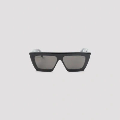 Alaïa Dark Lenses Thick Frame Fashion Sunglasses In Black