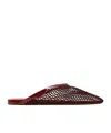 Alaïa Fishnet Flat Mules