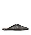 Shop Alaïa Fishnet Mules