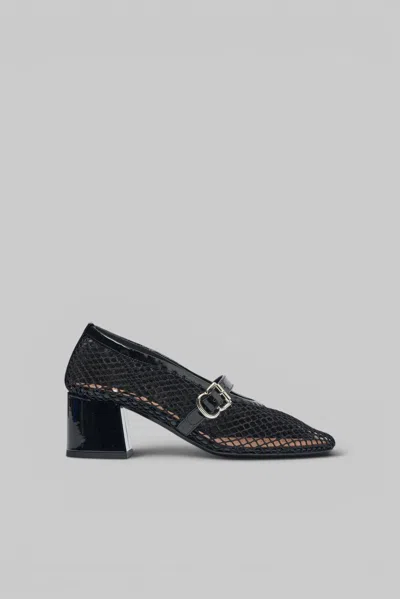 Alaïa Fishnet Pumps 55 In Black