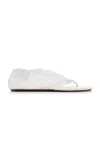 Alaïa Fishnet Thong Sandals