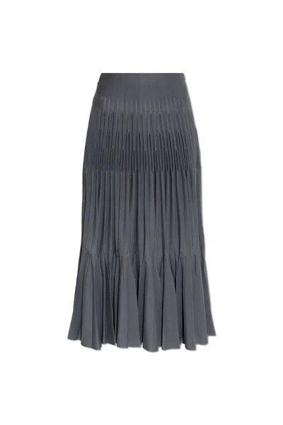 ALAÏA ALAIA FLARE MAX SKIRT