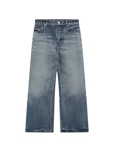 Alaïa Alaia Flare Pants - Light Handsand Wash - 24 In Blue