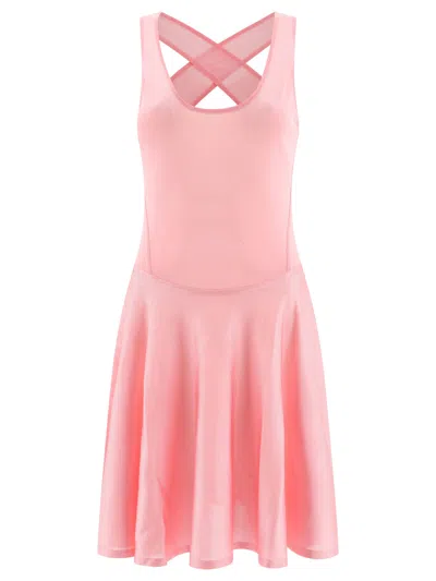 Alaïa Alaia Flared Dress In Brown