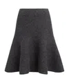 Alaïa Flared Skirt In Black