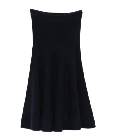 Alaïa Flared Skirt In Black