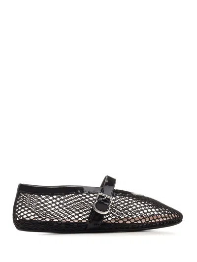 Alaïa Flat Ballerinas Scarpe Basse Black