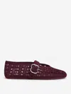 Alaïa Flat Vienne Ballet Flats In Red