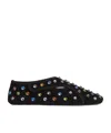 Alaïa Flex Flats In Black