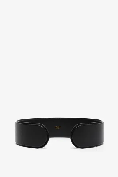ALAÏA FLEX LEATHER BELT