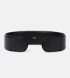 Alaïa Alaia Women Flex Leather Belt In Black