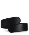 Alaïa Alaia Black Leather Flex Twist Belt Women In Black