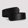 Alaïa Alaia Black Leather Flex Twist Belt Women In Noir