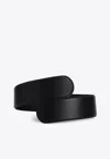 Alaïa Alaia Black Leather Flex Twist Belt Women In Black