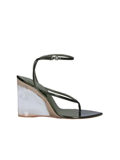 Alaïa Flip-flops "invisible" In Green