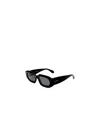 Alaïa Frame Sunglasses In Black