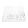 Alaïa Threaded Leather Belt In White