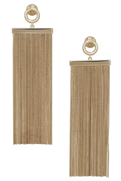 Alaïa Fringe Earrings In Gold
