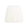Alaïa White Casse Wool Fringes Skirt In White