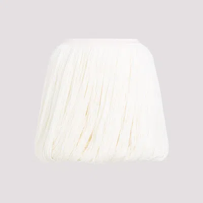ALAÏA ALAÏA FRINGES SKIRT