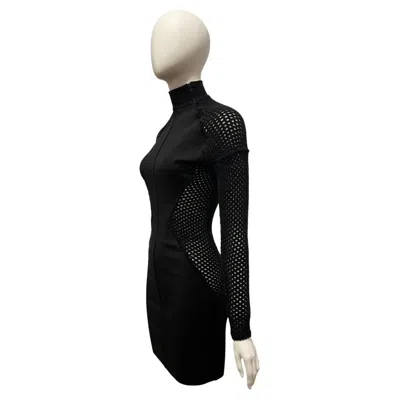 Pre-owned Alaïa F/w 1991 Azzedine Alaia Dress Sheer Sides In Black