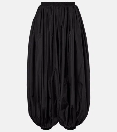 Alaïa Gathered Balloon Pants In Black