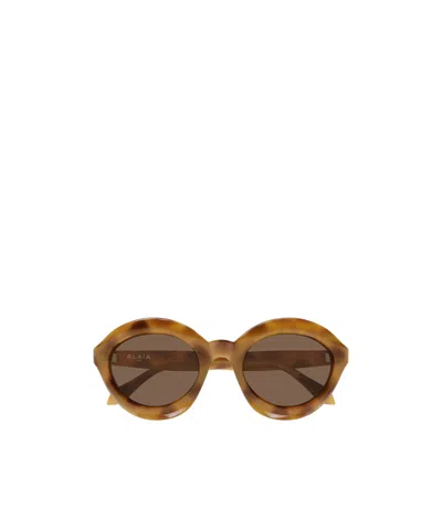 Alaïa Geometric Sunglasses