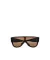 Alaïa Geometric Sunglasses In Black