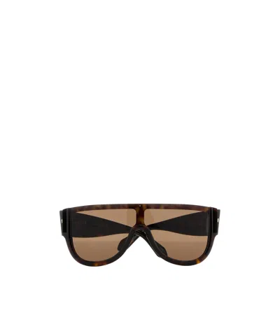 Alaïa Geometric Sunglasses In Black
