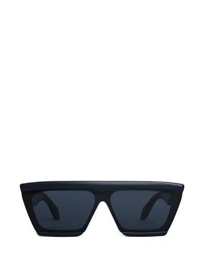 Alaïa Alaia Geometric Sunglasses In Blue