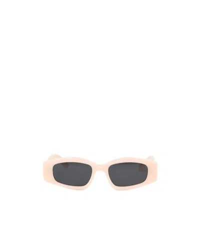 Alaïa Geometric Sunglasses In Gray