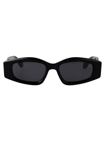 Alaïa Alaia Black-black-grey Recycled Acetate Sunglasses